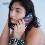 Wildflower 3D Cute Polka Dot iPhone Case Wave Point Cover