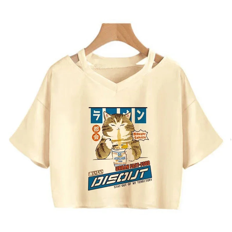 Ulzzang Aesthetic Crop Top