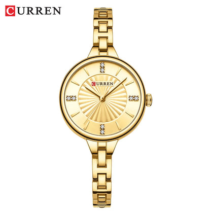 CURREN Luxury Women Bracelet Quartz Watches For Women Magnetic Watch Ladies Sports Dress Wrist Watch Clock Relogio Feminino