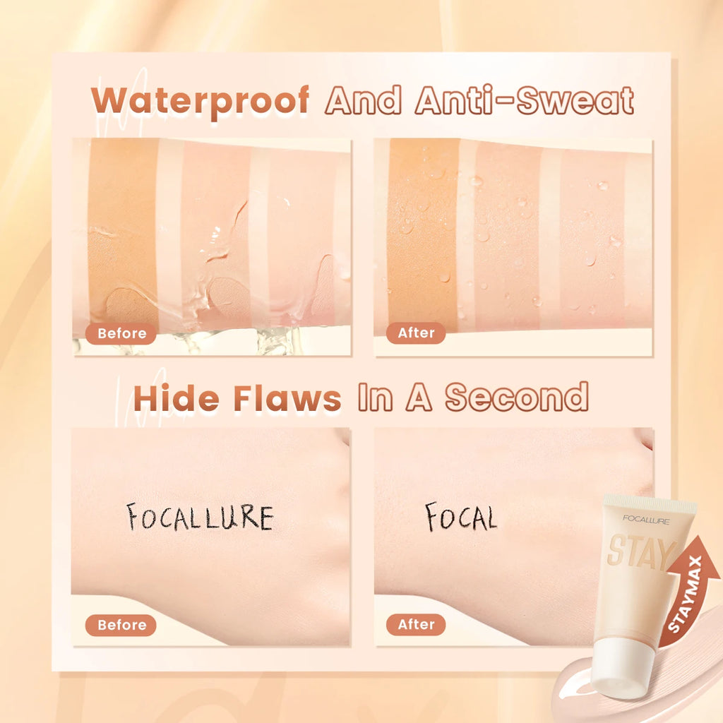 FOCALLURE Pore-Blurring Matte Foundation Cream