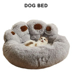 Fluffy Bed For Large Round For Both Dogs And Cats Super Soft