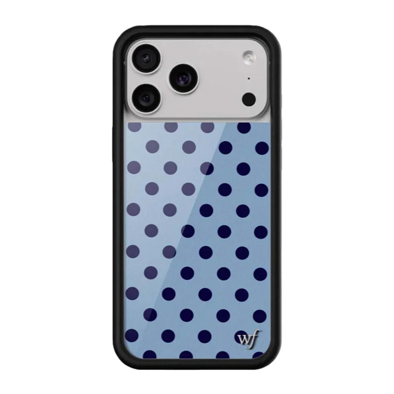 Wildflower 3D Cute Polka Dot iPhone Case Wave Point Cover