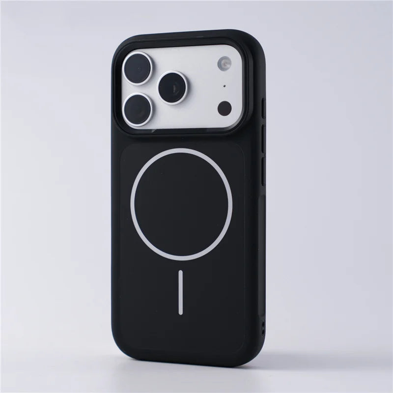 Original Double Color Matte iPhone Magsafe Case Magnetic Hard Cover