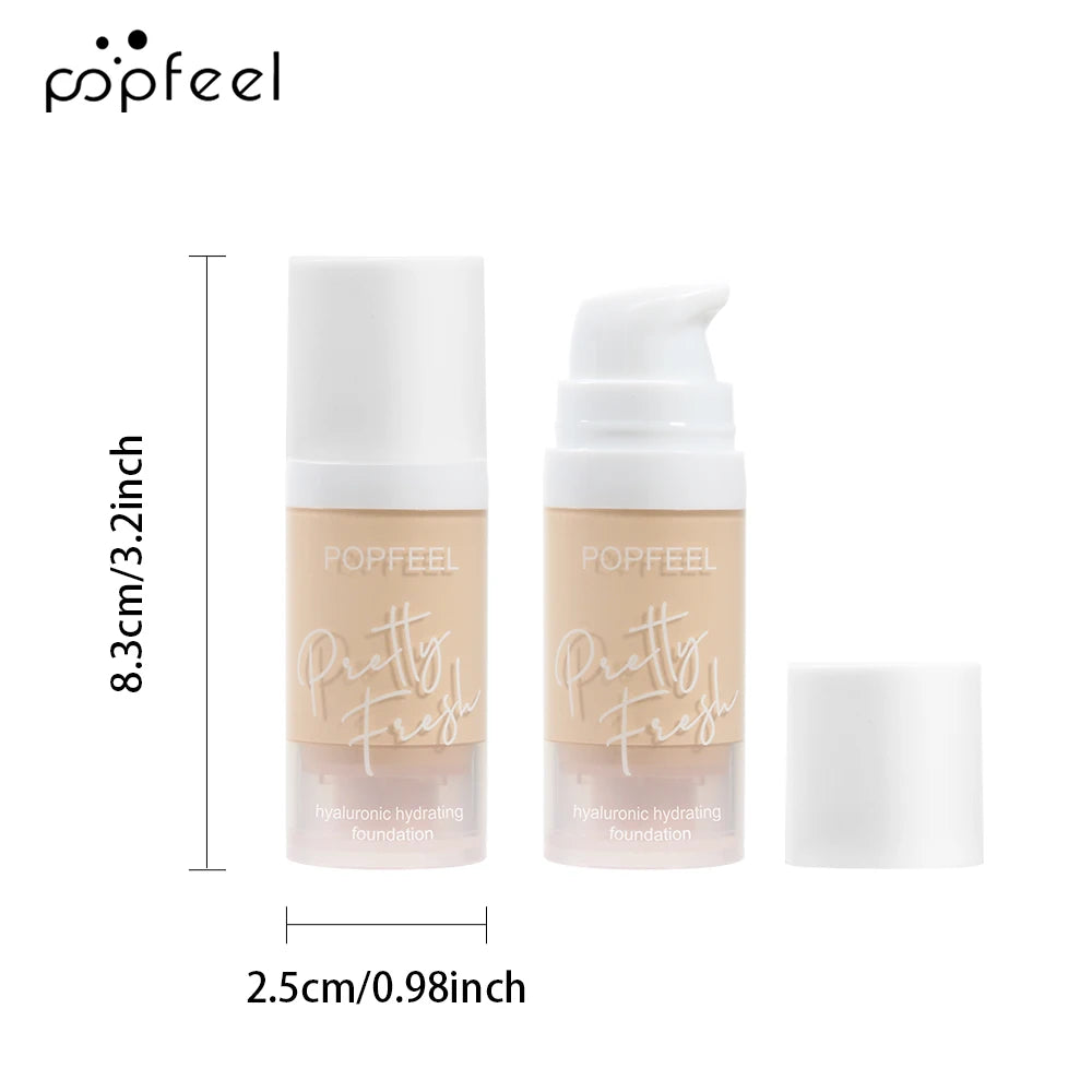 POPFEEL Liquid Long-Wearing Moisturizing Foundation Concealer