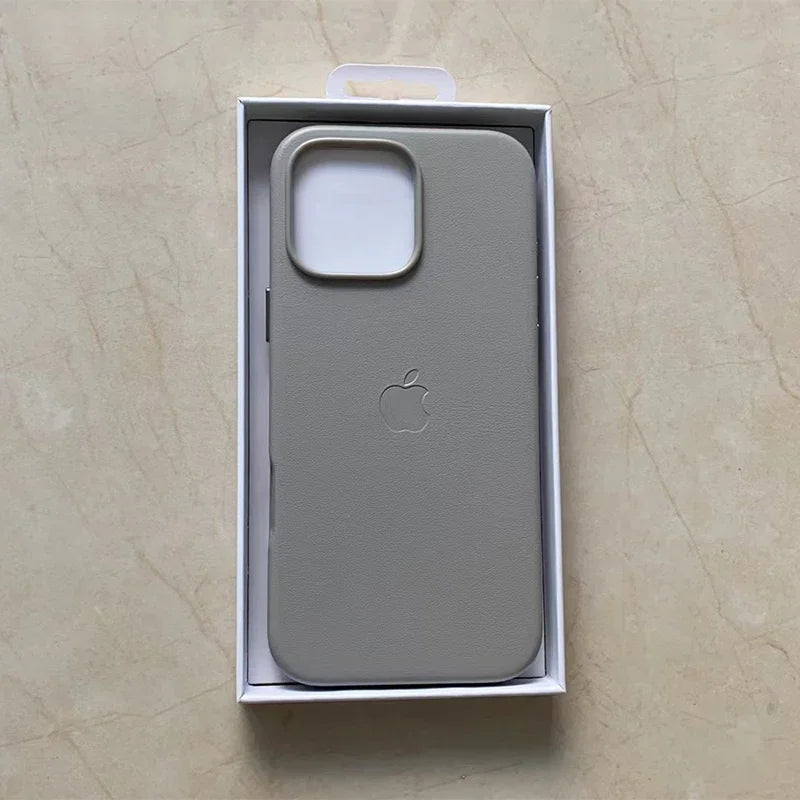 Leather With Magsafe Case For iPhone