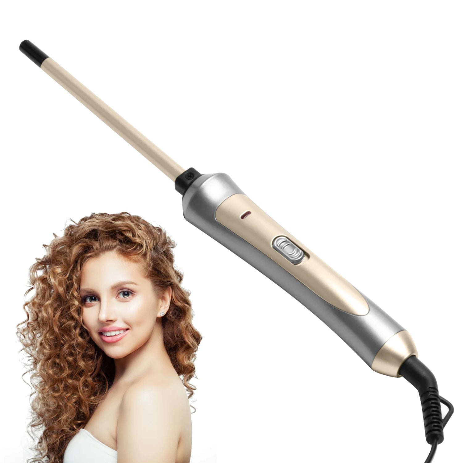 Hair Curling Iron 9mm Professional