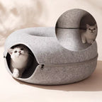 Cat Tunnel Bed for Indoor