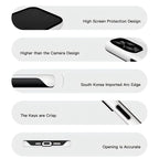 Luxury Clmj Beach Waves iPhone Case Double Layer Cover