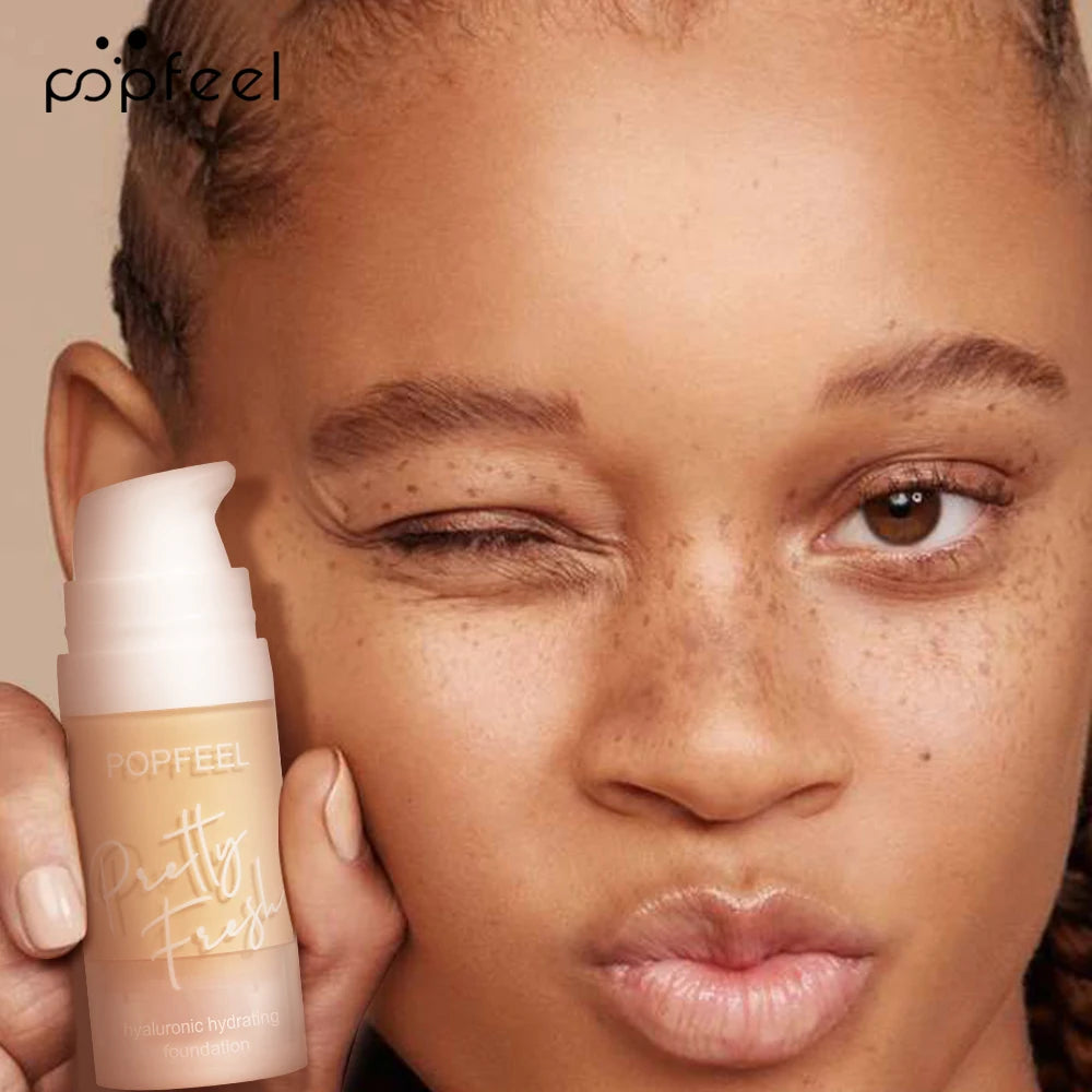 POPFEEL Liquid Long-Wearing Moisturizing Foundation Concealer