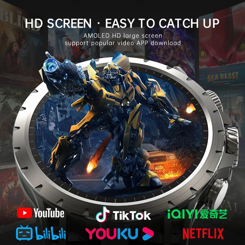 Netcom Android 9.0 4G Smart Watch