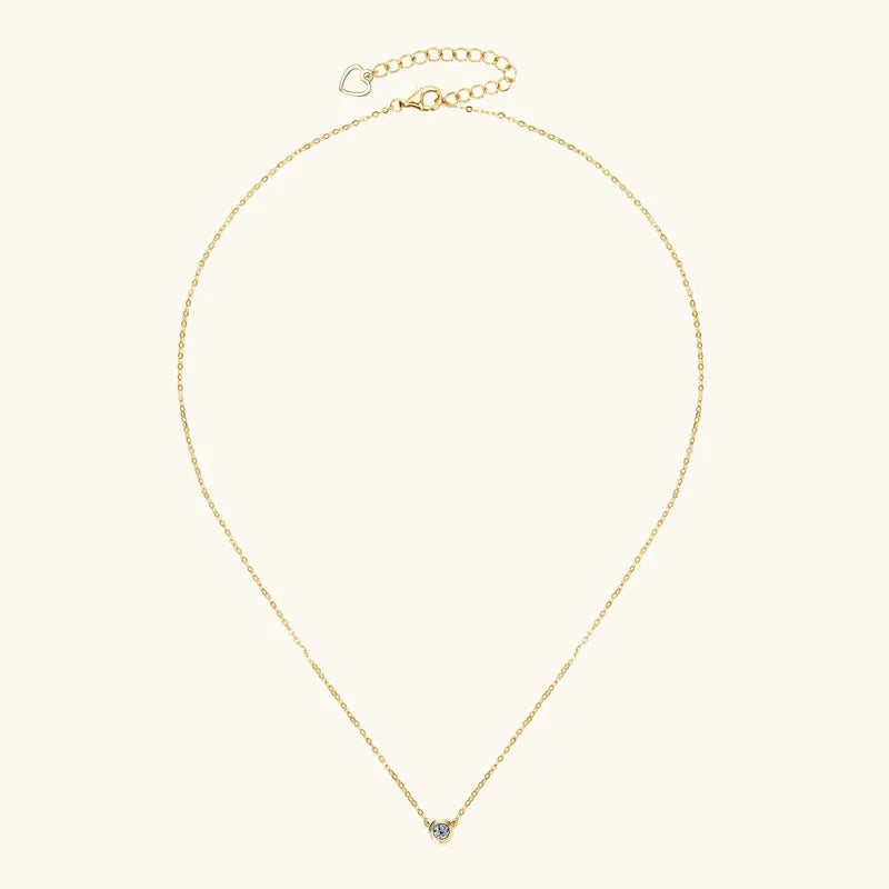 Lnngy 3mm 0.1ct Moissanite Diamond Necklace Bracelet Stud Earring