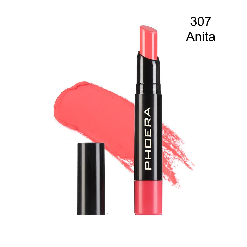 PHOERA 8 Colors Lipstick Matte Long Lasting