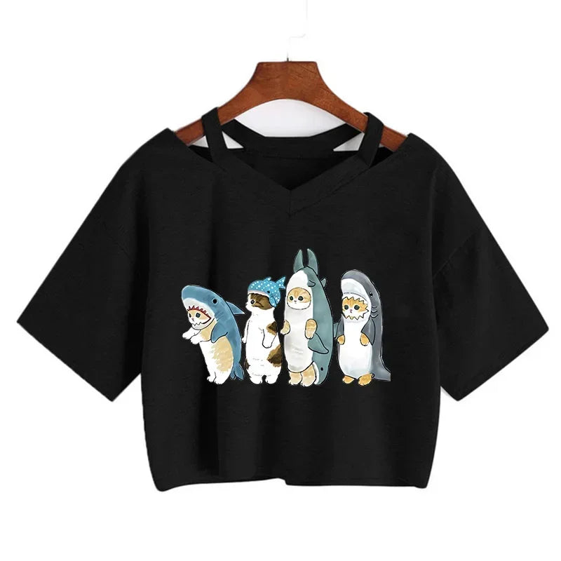 Ulzzang Aesthetic Crop Top