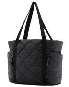 BAGSMART Tote Bag, Puffer Tote Bag