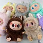 Kawaii Monsters Labubu Have A Seat Series Vinyl Face Doll Model Toy Blind Box Keychain