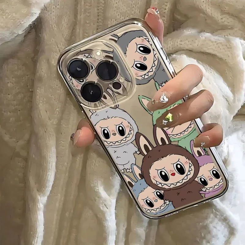 Labubu Kawaii Phone Cases For iPhone