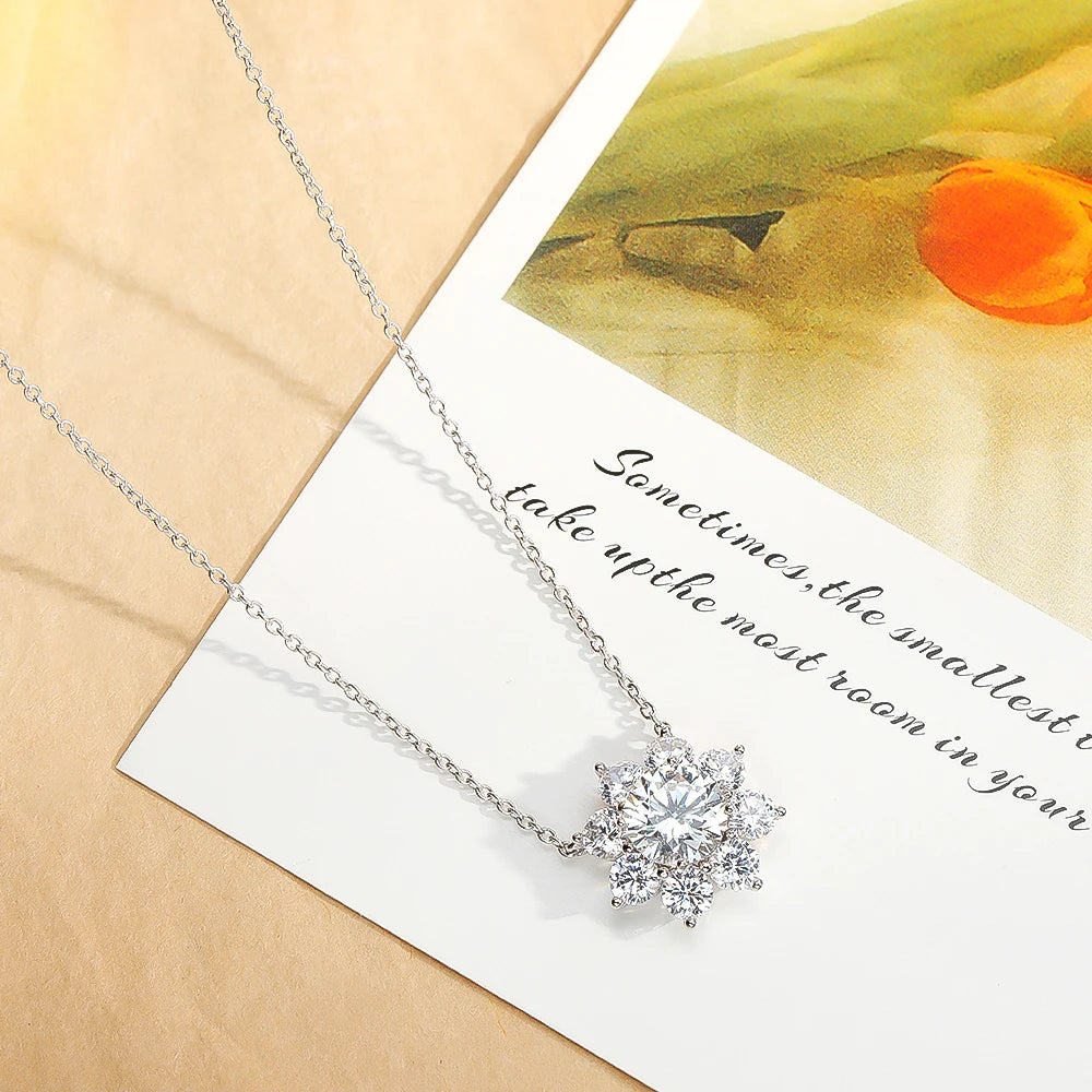 925 Sterling Silver Moissanite