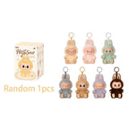 Kawaii Monsters Labubu Have A Seat Series Vinyl Face Doll Model Toy Blind Box Keychain