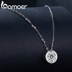 Carat Bazel Moissanite Necklace 925 Sterling Silver