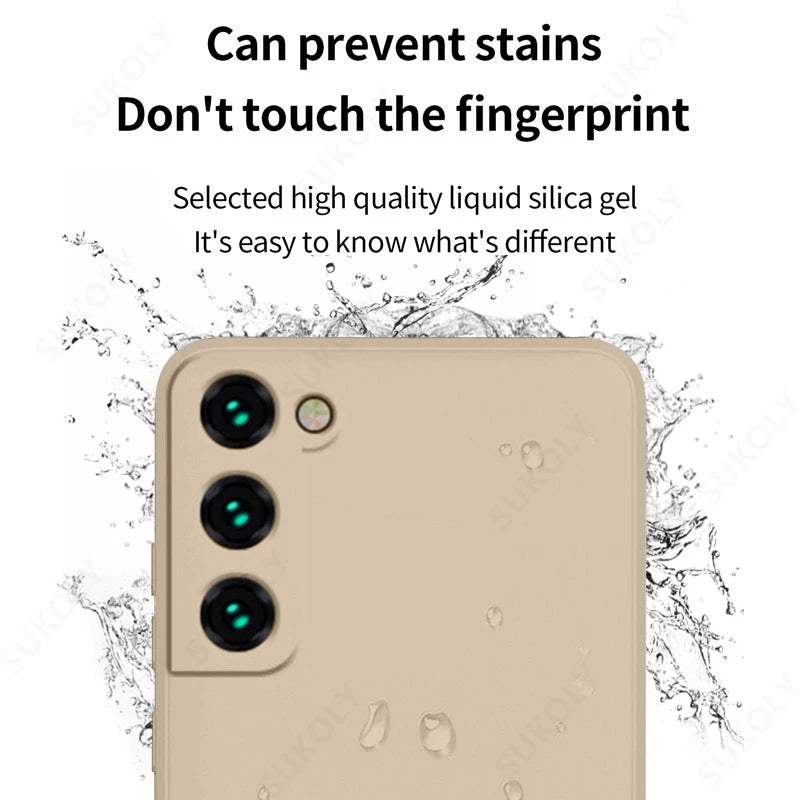 Samsung Galaxy case liquid silicon