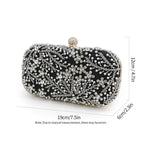 Women Clutch Bag High-class Ladies Coin Purse Niche Party Handbag Dinner Bags Dress Bridesmaid Bag Hand-beaded Pearl Wallet - Imbasat