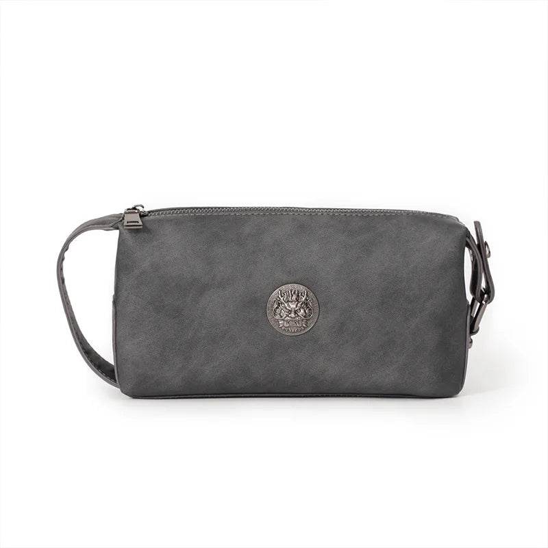 2022 New Men's Clutch Bag Business Casual Clutches Bags Mens Soft Pu Leather Cluth Male Mobile Phone Bag Hand Bag Purse Wallet - Imbasat