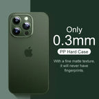 Ultra Thin Clear Matte Ultra Slim Case IPhone