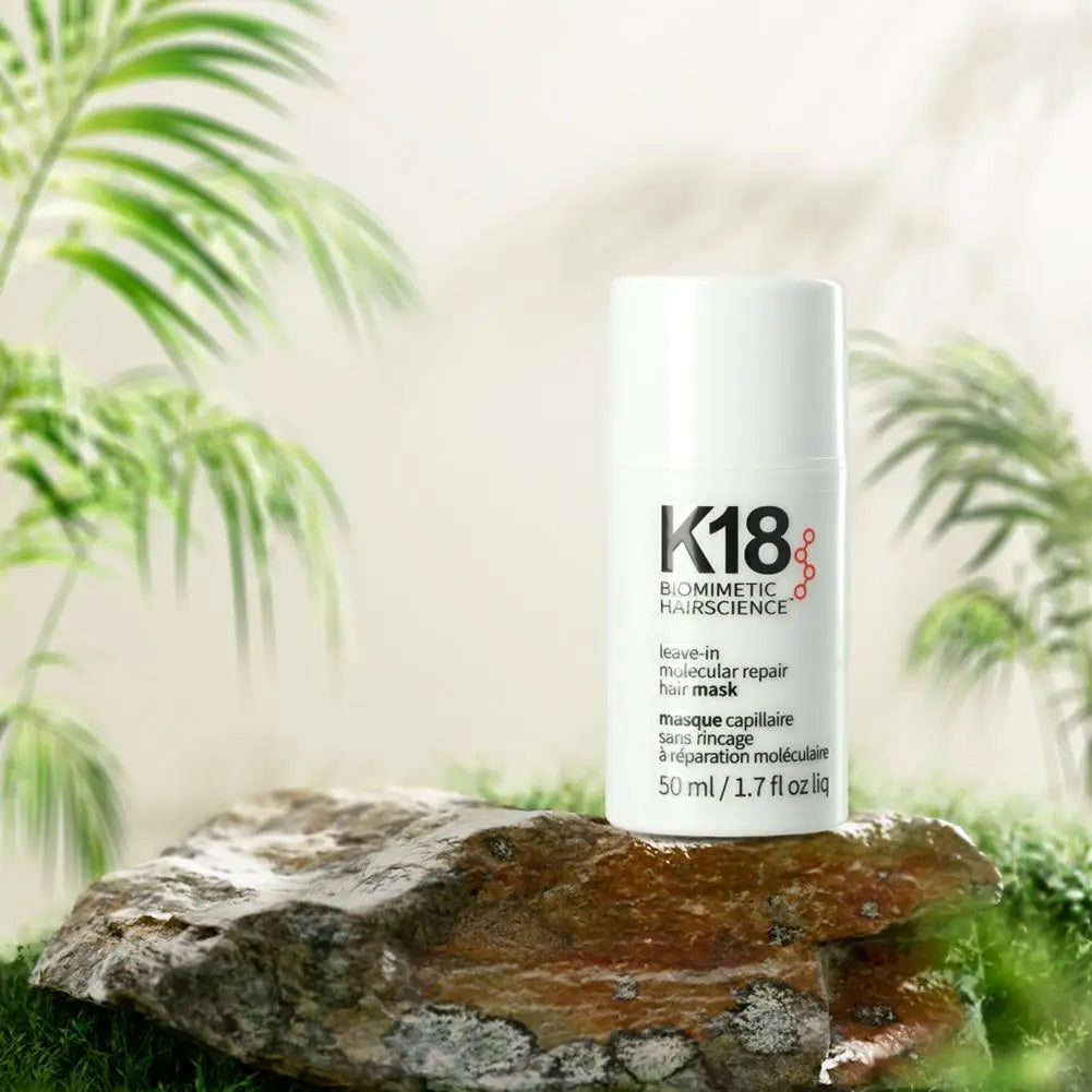 K18 Leave-In Molecular Repair Hair Mask Softens Restores Damaged Hair Deep Keratin Treatment For Hair And Scalp Hair Care 50ML