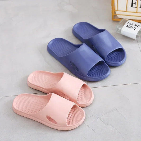 EVA Cloud Home Slippers Men Summer Indoor Floor Non Slip Sandals Couple Family Unisex  Hotel Bathroom Flip Flops Slide Shoes