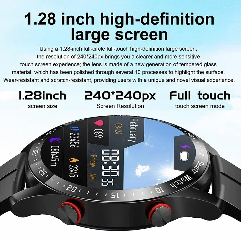 Xiaomi  ECG+PPG AMOLED Screen Smart Watch Bluetooth Call Music player Man Watch Sports Waterproof Luxury Smartwatch