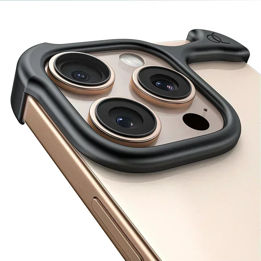 Arc Pulse Luxury Aluminum Metal Customize Matte Matte Gold/silver/black/desert Gold Case IPhone Case 13 14 15 16Pro Pro Max Plus