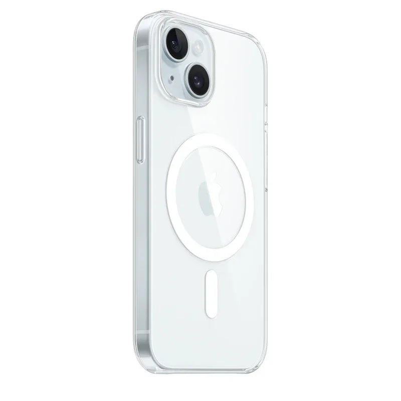 Magnetic Clear Case For APPLE iPhone 16 15 14 13 12 11 Pro Max Plus XS Max XR 7 8 SE2 Wireless Charging Compatible With Magsafe