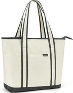 BAGSMART Women's Canvas Tote Bag