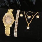 Quartz Diamond Wristwatch