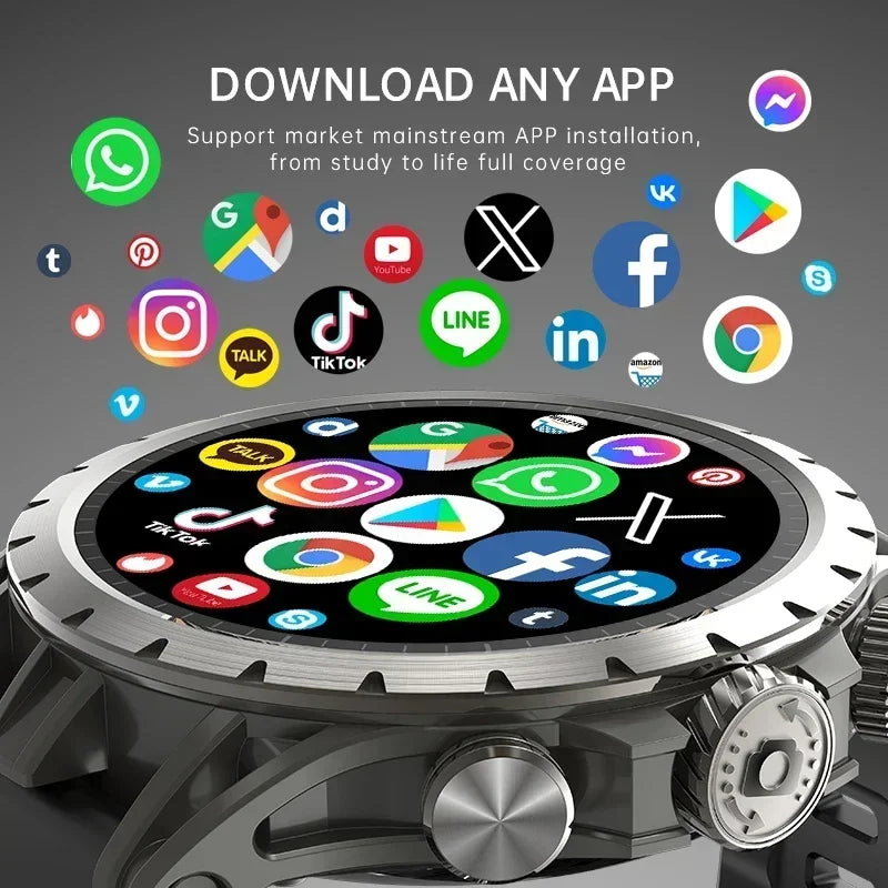Netcom Android 9.0 4G Smart Watch