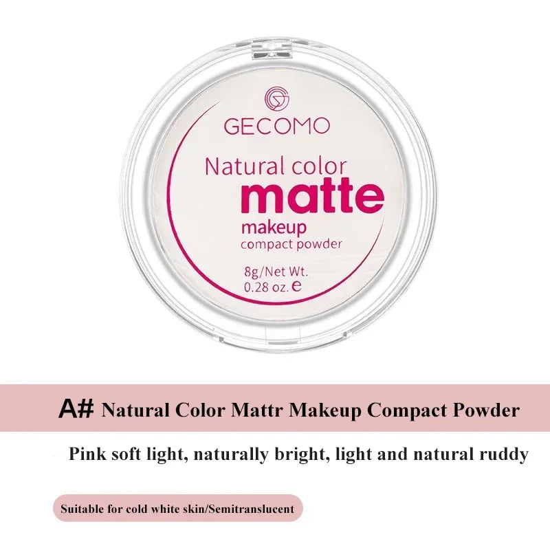Makeup Matte Mist Velvet Compact Powder Waterproof