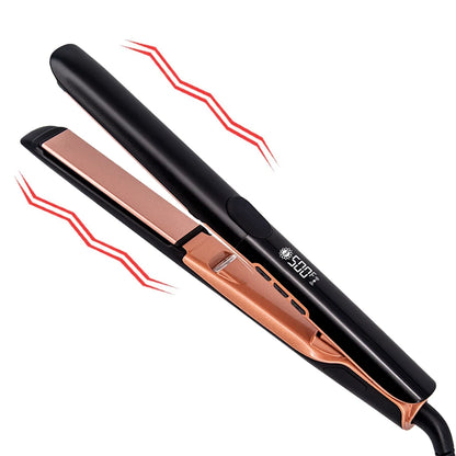 500°F Hair Straightener With Vibration Plasma Hair Flat Irons 260°C Ceramic Coating Plate Professional Salon Styling Tools