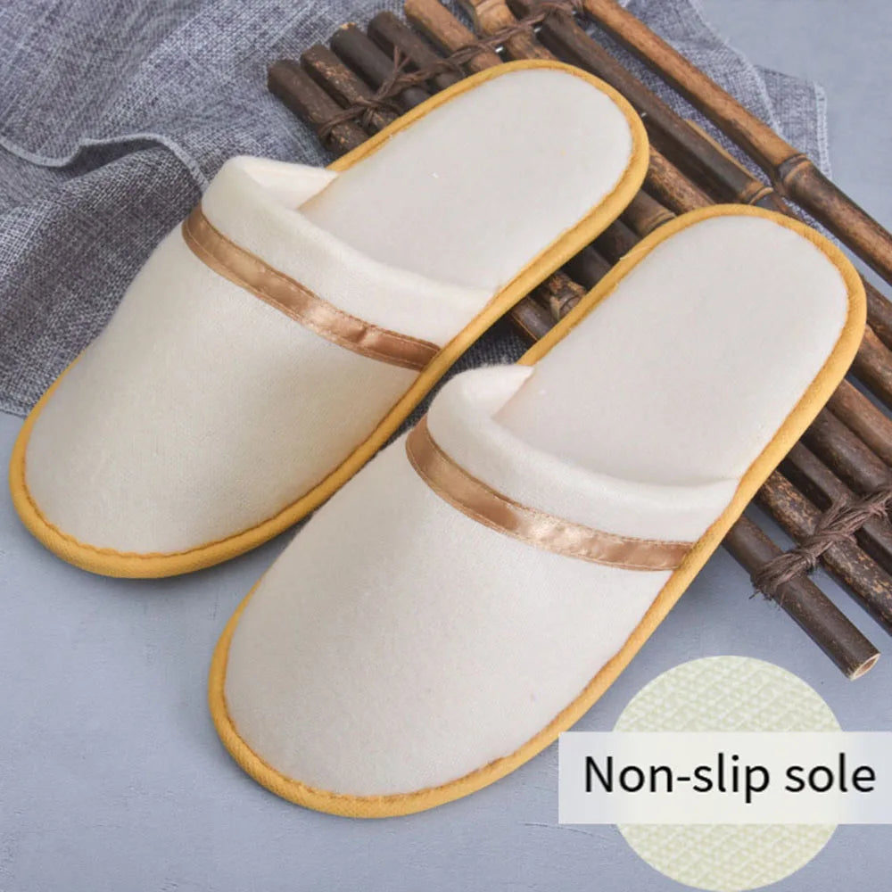 All-inclusive Slippers Men Women Hotel Disposable Slippers Hospitality Travel Comfor Multi-colored Breathable Slides Sandals