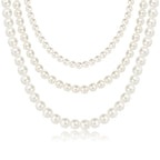 White Pearl Chokers Necklace