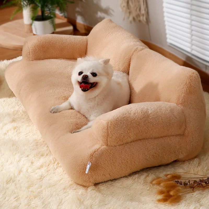 Pet Couch Bed Washable Cat Beds for Medium Small Dogs