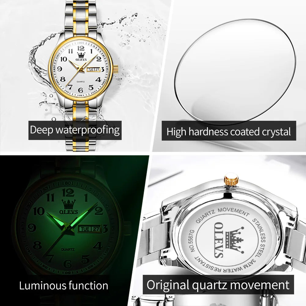 OLEVS Quartz Watch for Women