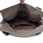 Canvas Ladies Handbag Fashion Simple Retro Tote Casual Large Capacity Travel Crossbody Tote Bag For Women - Imbasat