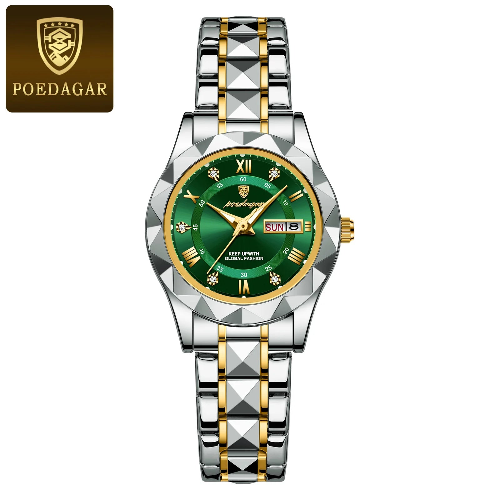 POEDAGAR   Watch Luminous Waterproof