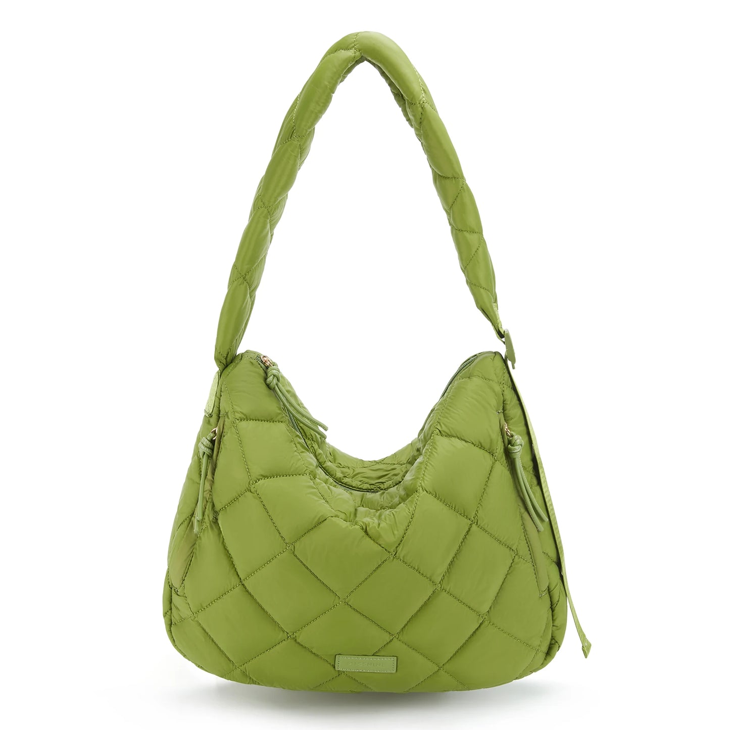 Missnine Quilted Puffer Bag for Women with Adjustable Strap Puffy Tote Shoulder Bag Large Carryall Crossbody Purse Hobo Bags