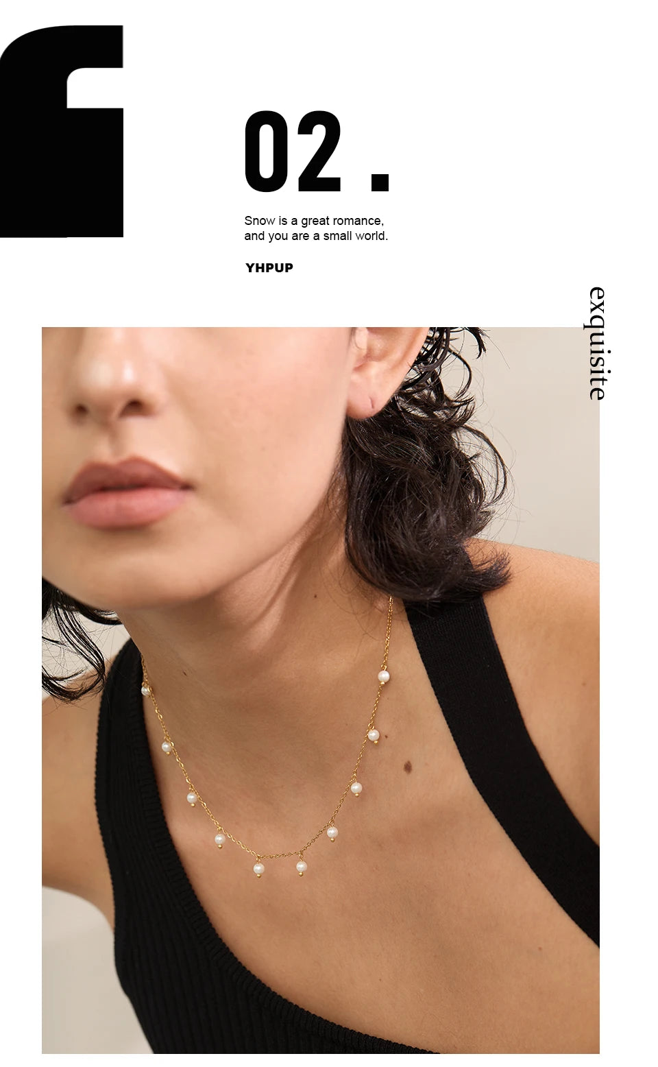 Yhpup Shell Pearls Handmade Necklace