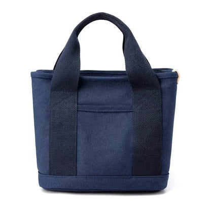 Small Bag with Zipper This Thousand Layer Bags Small Lady Single Shoulder Portable Thickened Canvas Mobile Phone Bucket Tote Bag