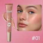 USHAS 4 Color Long-lasting Liquid Blush
