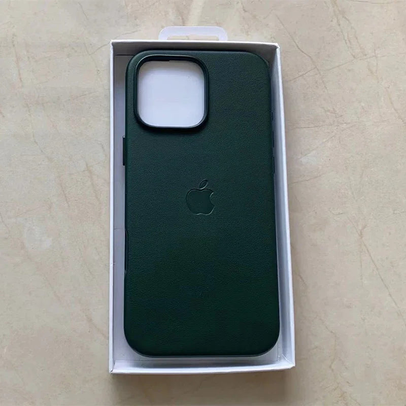 Leather With Magsafe Case For iPhone