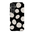 Pebbles Noir Samsung Galaxy Case Luxury Double Layer Cover