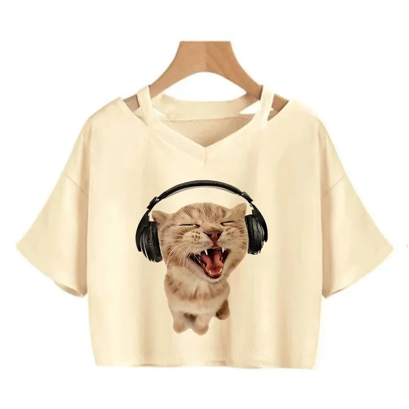 Ulzzang Aesthetic Crop Top